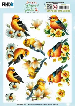 Yellow Whispers of Nature Die-Cuts
