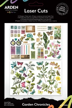 Garden Chronicles Laser Cuts, 78 pieces