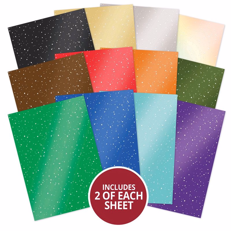 Snowfall Mirri Cardstock, 24 Sheets