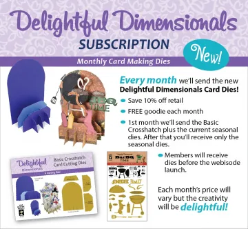 Delightful Dimensionals Subscription - June