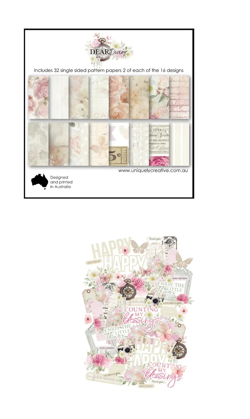 Dear Diary by Uniquely Creative Money Saver