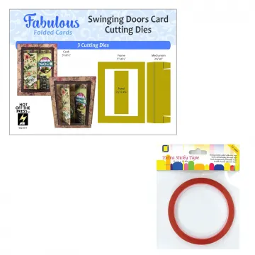 Swinging Doors Dies by Fabulous Folded Money Saver