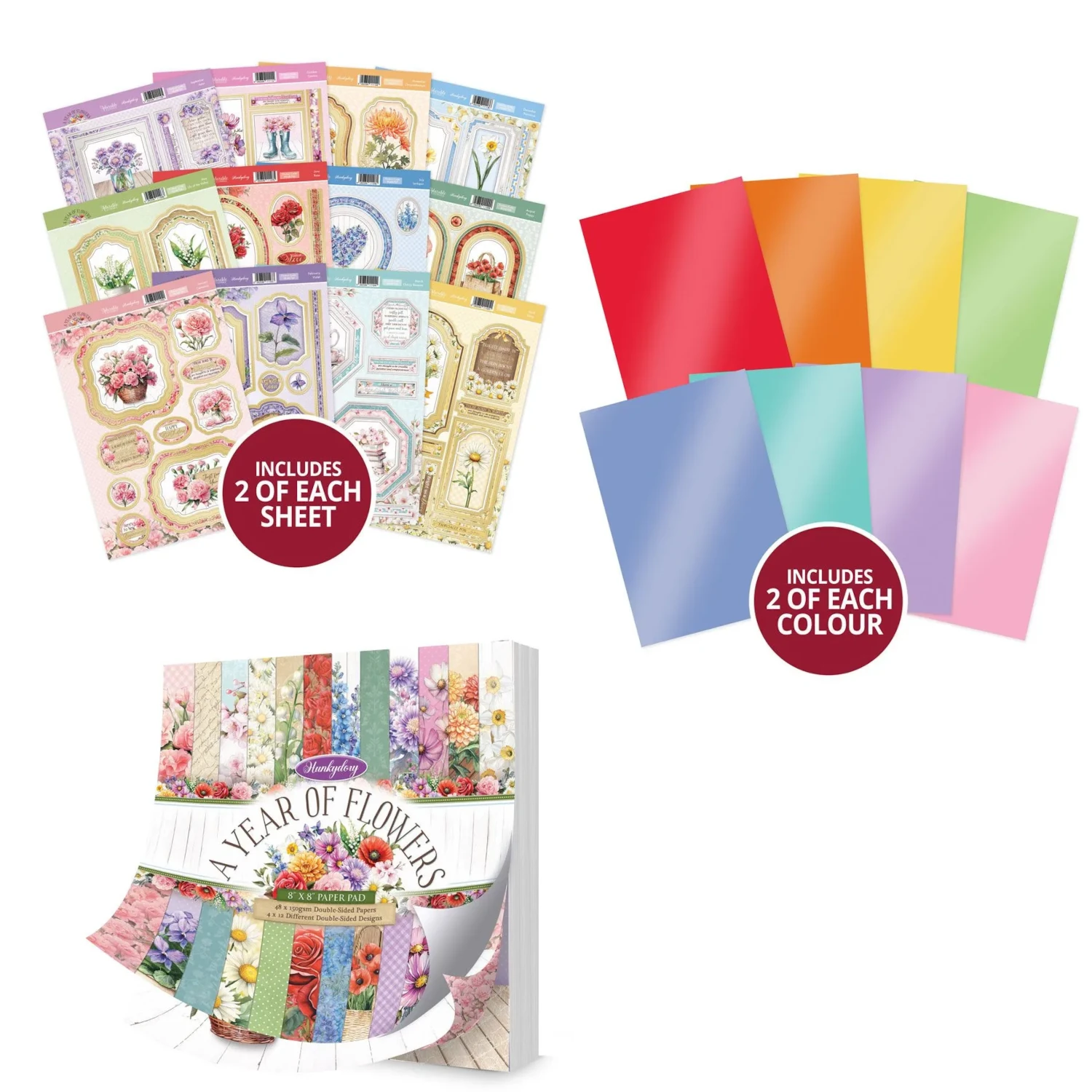 A Year of Flowers by Hunkydory Money Saver