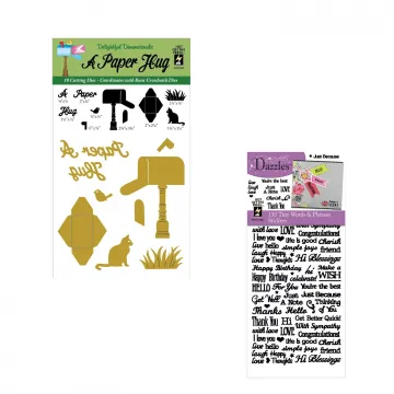 A Paper Hug Dies by Delightful Dimensionals Money Saver