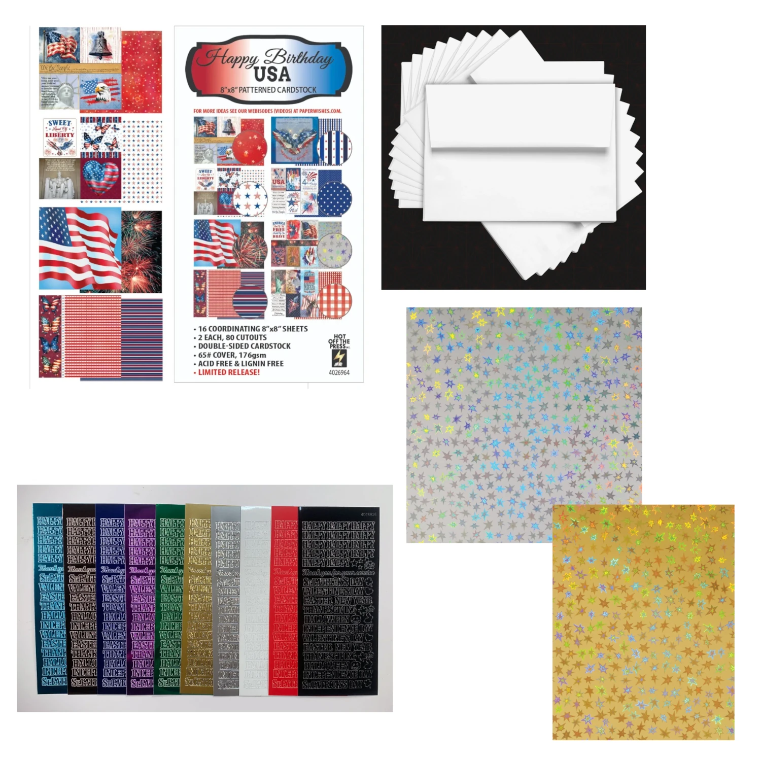 Happy Birthday USA by Hot Off The Press Money Saver