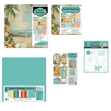 Coastal Nostalgia without Cutting Dies by Hot Off The Press Money Saver