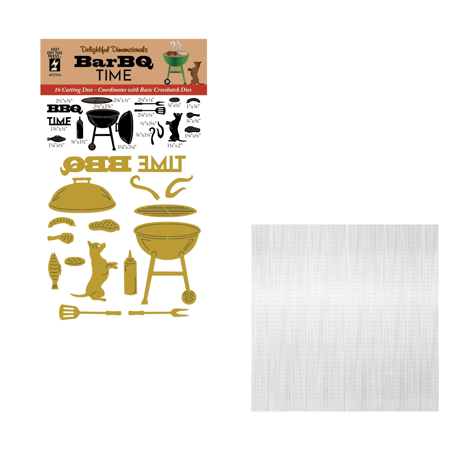 BBQ Time Dies by Delightful Dimensionals Money Saver