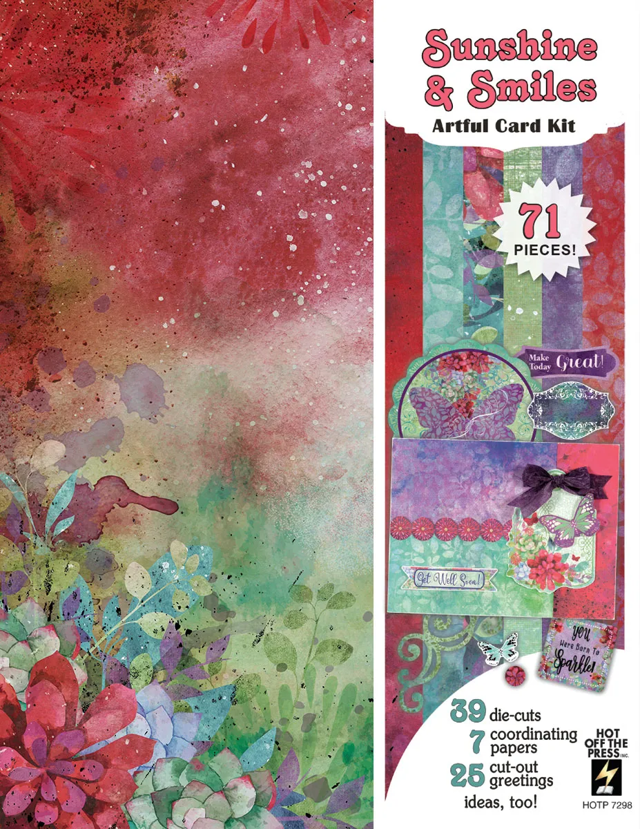 Sunshine and Smiles Artful Card Kit
