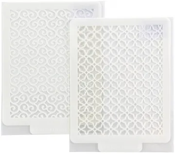 Lattice & Swirls Stencils