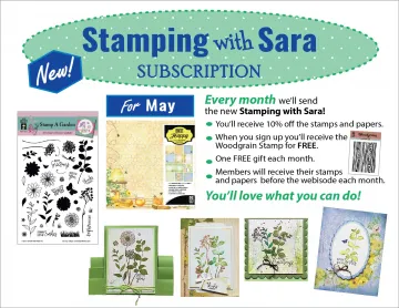 Stamping with Sara - May Subscription