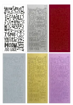 You Are Loved Dazzles™ Stickers