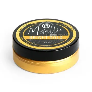 Bright Gold Metallic Gilding Polish 50ml