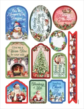 Santa & Snowmen Die-Cut #1 OOPs