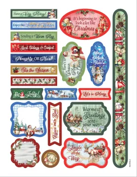 Santa & Snowmen Die-Cut #2 OOPs