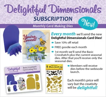 Delightful Dimensionals Subscription - July