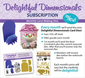 Delightful Dimensionals Subscription - August