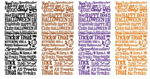Boo! Dazzles™ Stickers, 4 sheets