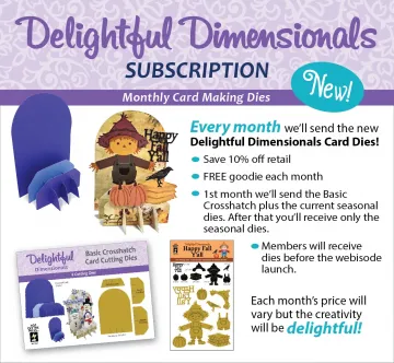 Delightful Dimensionals Subscription - September