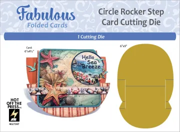 Circle Rocker Step Card Cutting Die
