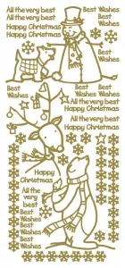Christmas Friends Dazzles™ Stickers