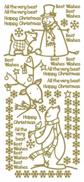 Christmas Friends Dazzles™ Stickers