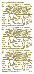 Christmas Owls Dazzles™ Stickers