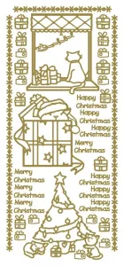 Christmas Scenes Dazzles™ Stickers