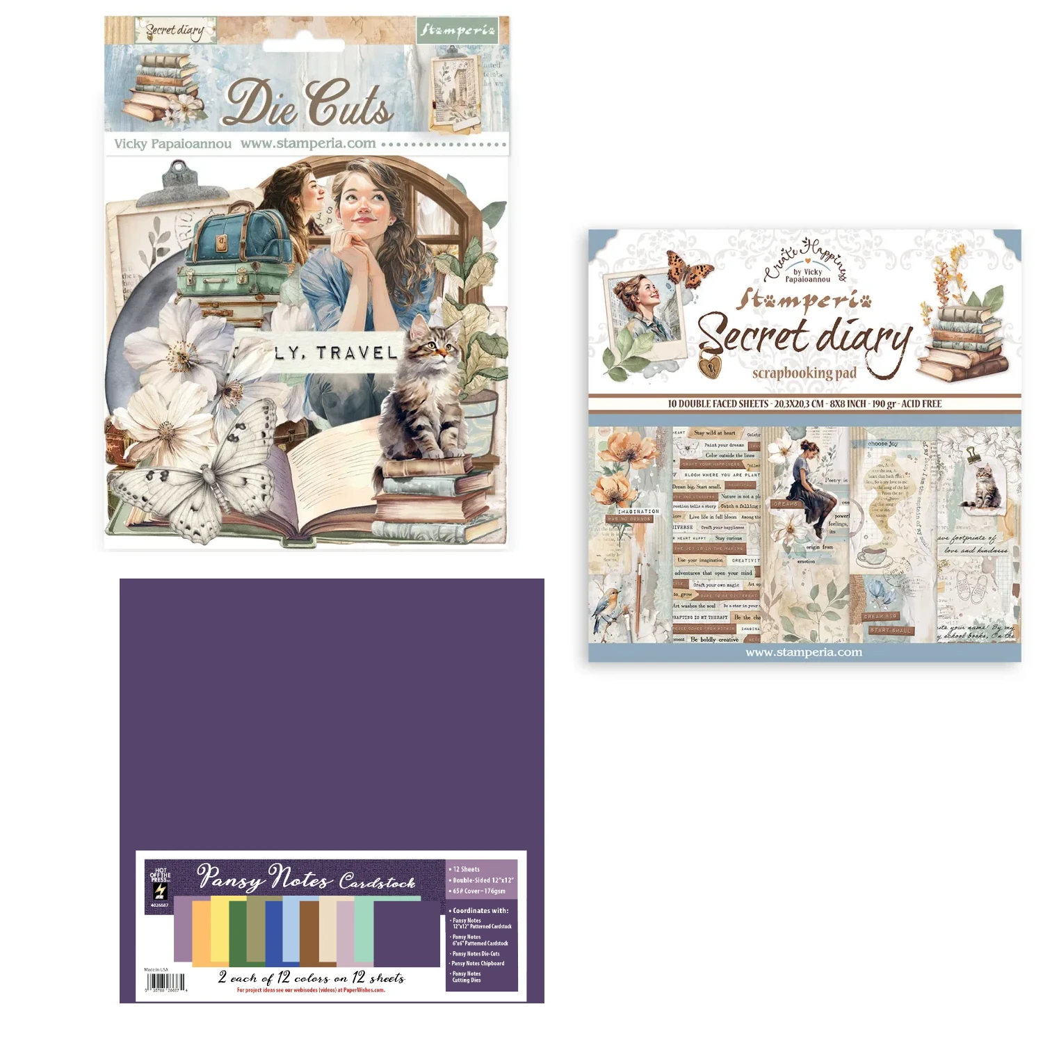 Secret Diary by Stamperia Money Saver