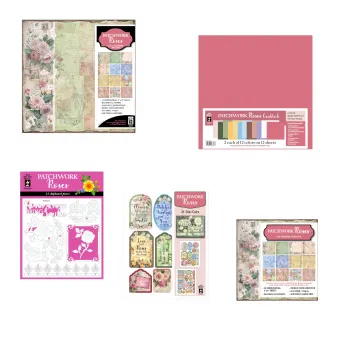 Patchwork Roses by Hot Off The Press Money Saver