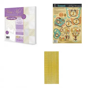 Foiled Paper Pad by Hunkydory Money Saver