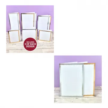 Scalloped Foiled Cards by Hunkydory Money Saver