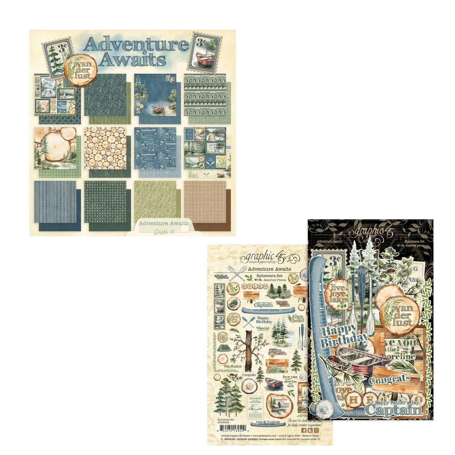 Adventure Awaits by Graphic 45 Money Saver