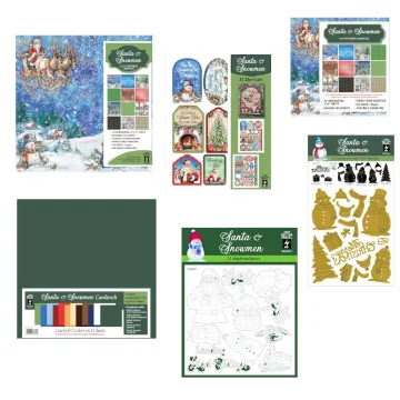 Santa & Snowmen by Hot Off The Press Money Saver + Cutting Dies
