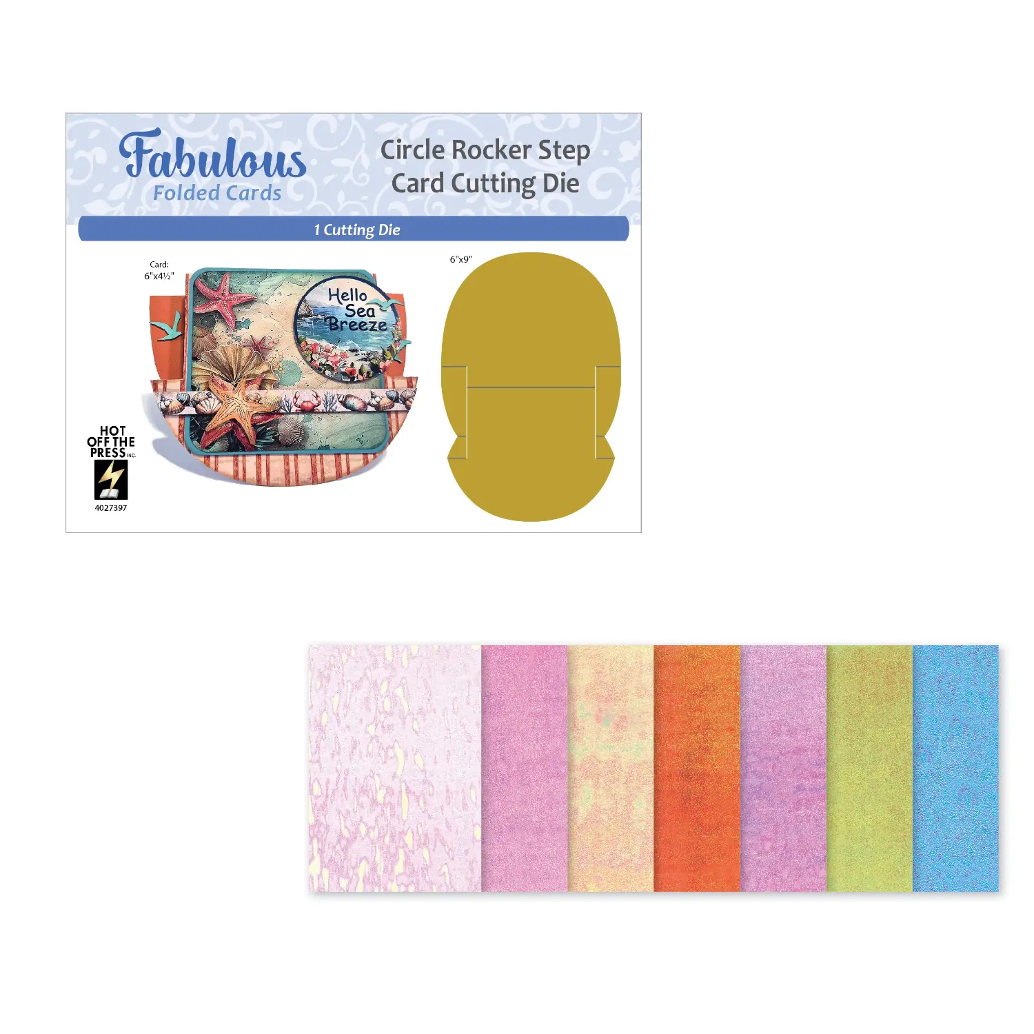 Circle Rocker Step Card Die by Fabulous Folded Money Saver