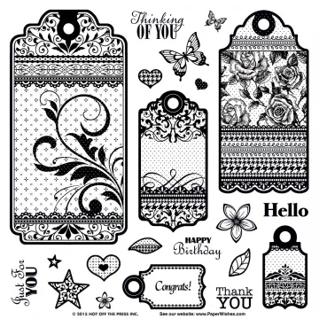 Tags & Trims Stamp Set