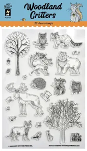 Woodland Critters Clear Stamps