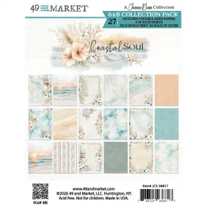 Coastal Soul 6x8 Papers, 27 sheets
