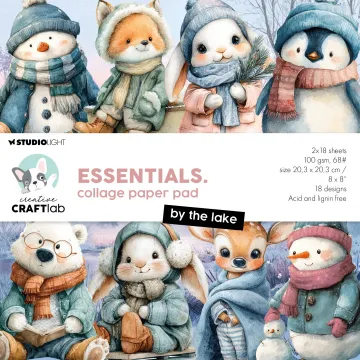 James the Gnome 8x8 Papers, 36 sheets & 48+ cutouts