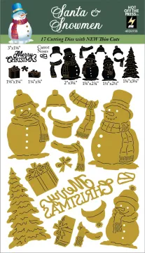 Santa & Snowmen Cutting Dies