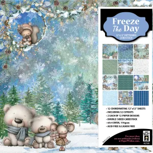 Freeze the Day 12x12 Patterned Cardstock