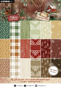 Cottage Christmas Papers, 36 sheets
