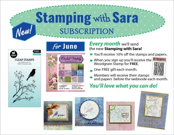 Stamping with Sara - June Subscription
