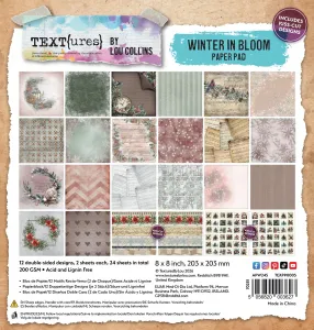 Winter in Bloom 8x8 Paper Pad