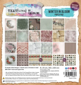 Winter in Bloom 8x8 Paper Pad