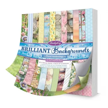 Floral Awakenings 8x8 Paper Pad, 48 sheets