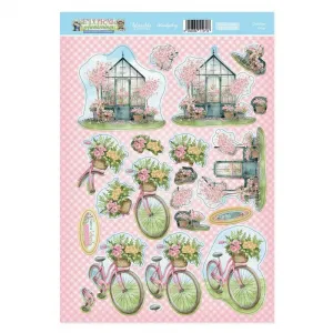 Outdoor Days Decoupage Topper Sheet