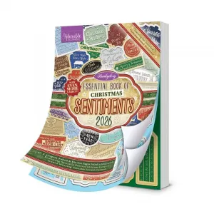 Essential Book of Christmas Sentiments 2026, 650 pieces