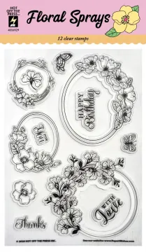 Floral Sprays Clear Stamps