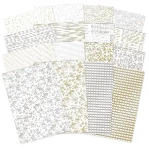 Luxury Foiled Edge-to-Edge Ink Me! Cardstock, 16 sheets