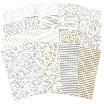 Luxury Foiled Edge-to-Edge Ink Me! Cardstock, 16 sheets